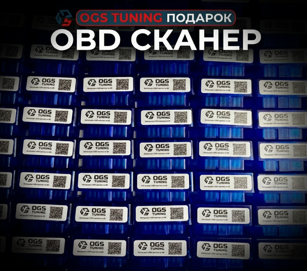 OBD сканер в подарок OGS Tuning